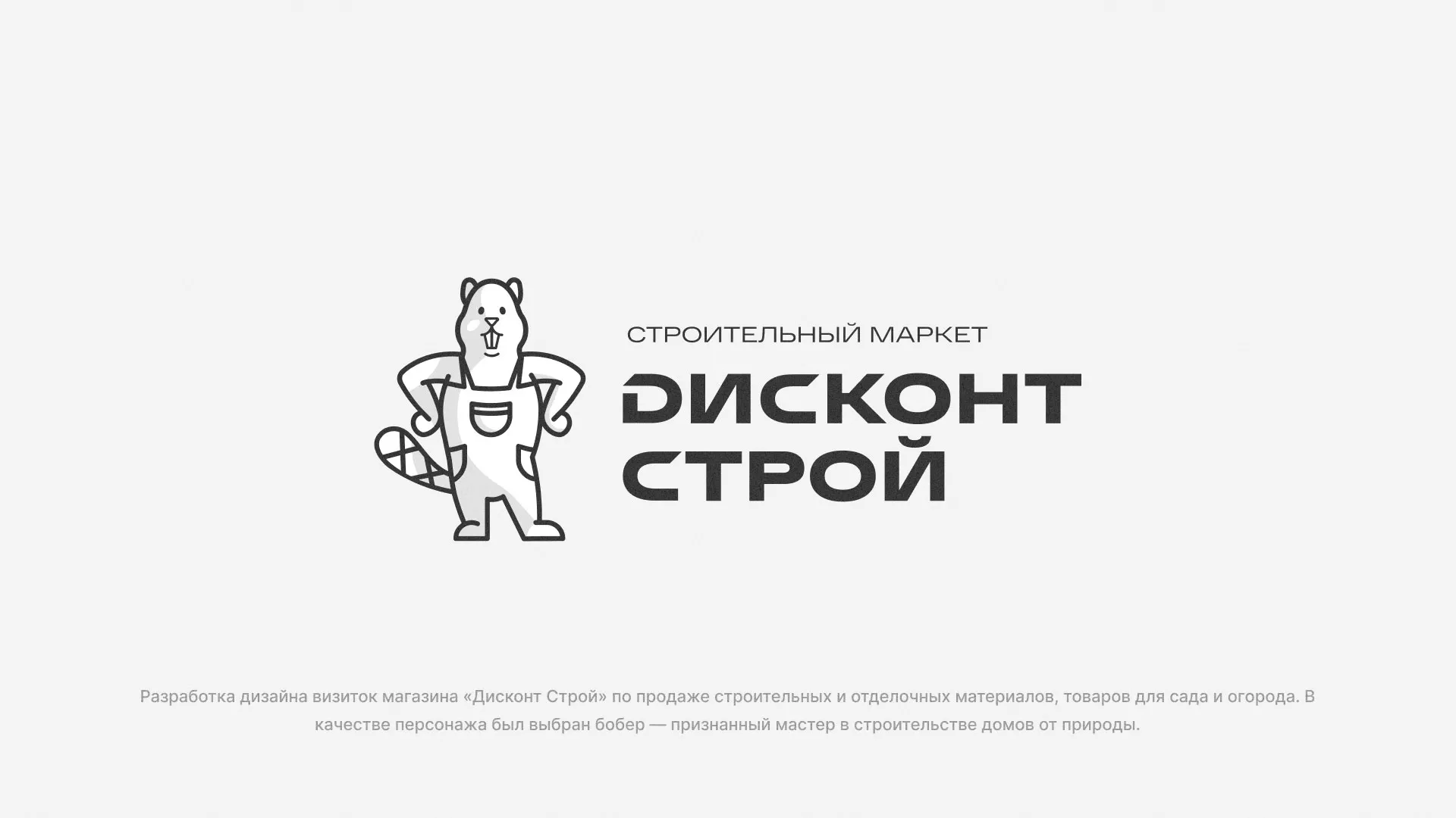 Разработка дизайна визиток магазина «Дисконт Строй» в Кунгуре
